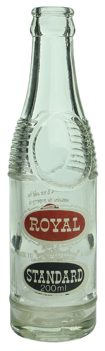 Royal BCX Golden Square Crown Seal Bottle