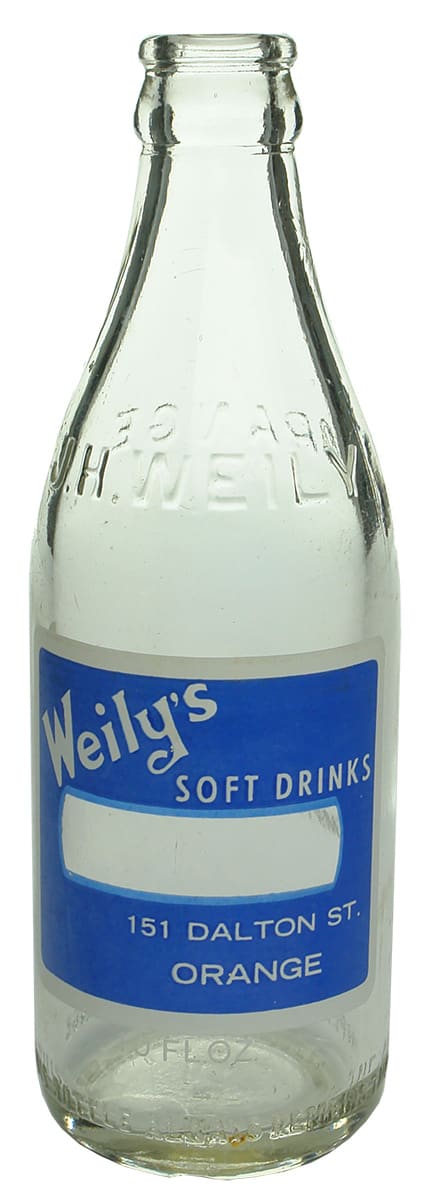 Weily's Orange Crown Seal Bottle