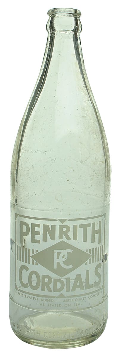 Penrith Cordials Crown Seal Bottle