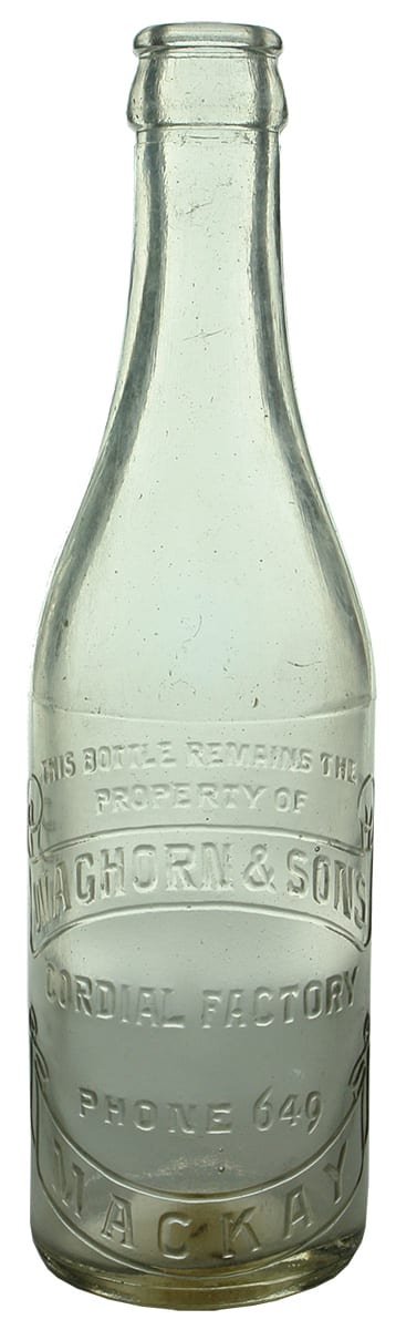 Waghorn Mackay Crown Seal Bottle