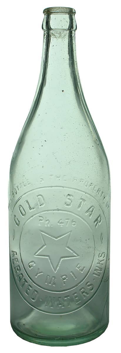 Gold Star Gympie Crown Seal Bottle