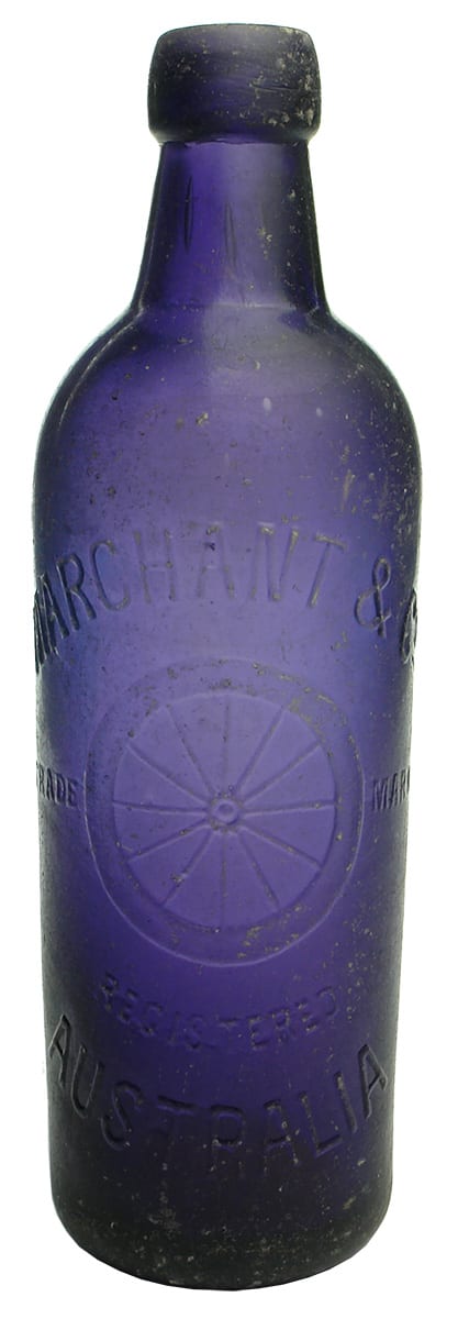 Marchant Australia Purple Internal Thread Bottle