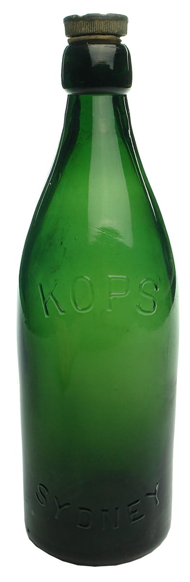 KOPS Sydney Green Internal Thread Bottle