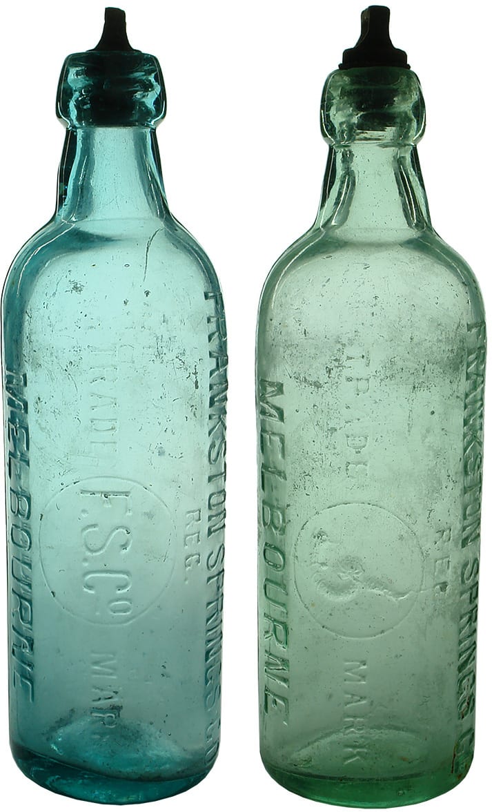 Old Antique Internal Thread Bottles