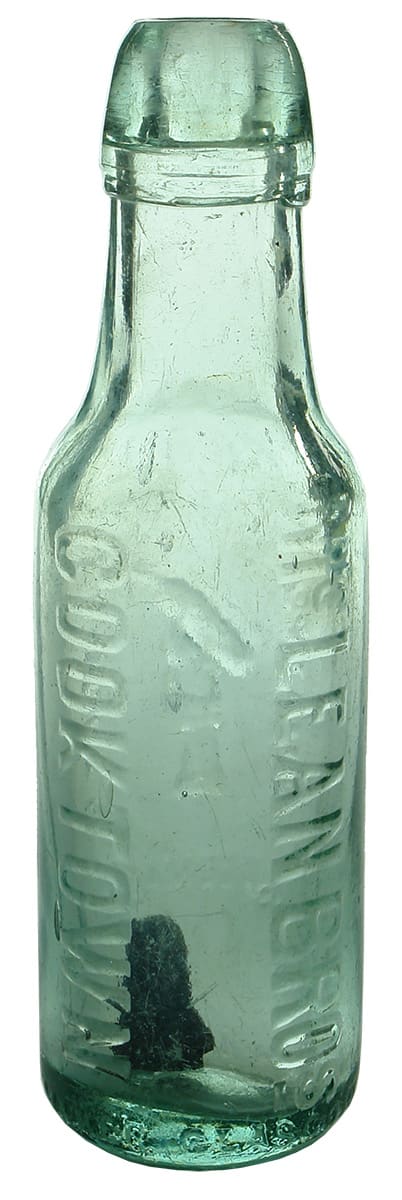McLean Bros Cooktown Antique Lamont Bottle