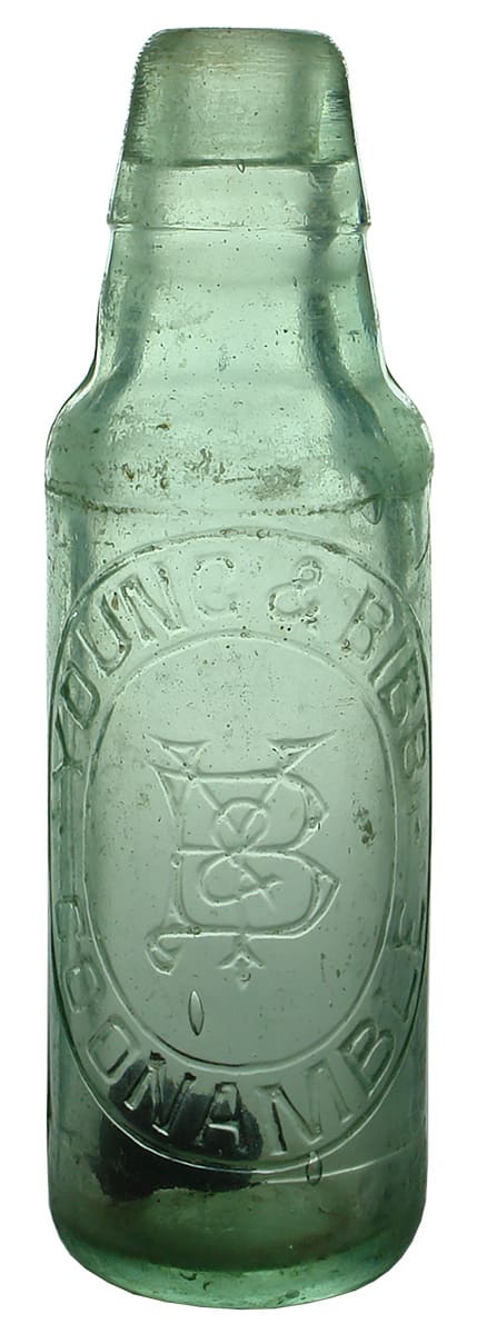 Young Bibb Coonamble Antique Lamont Bottle