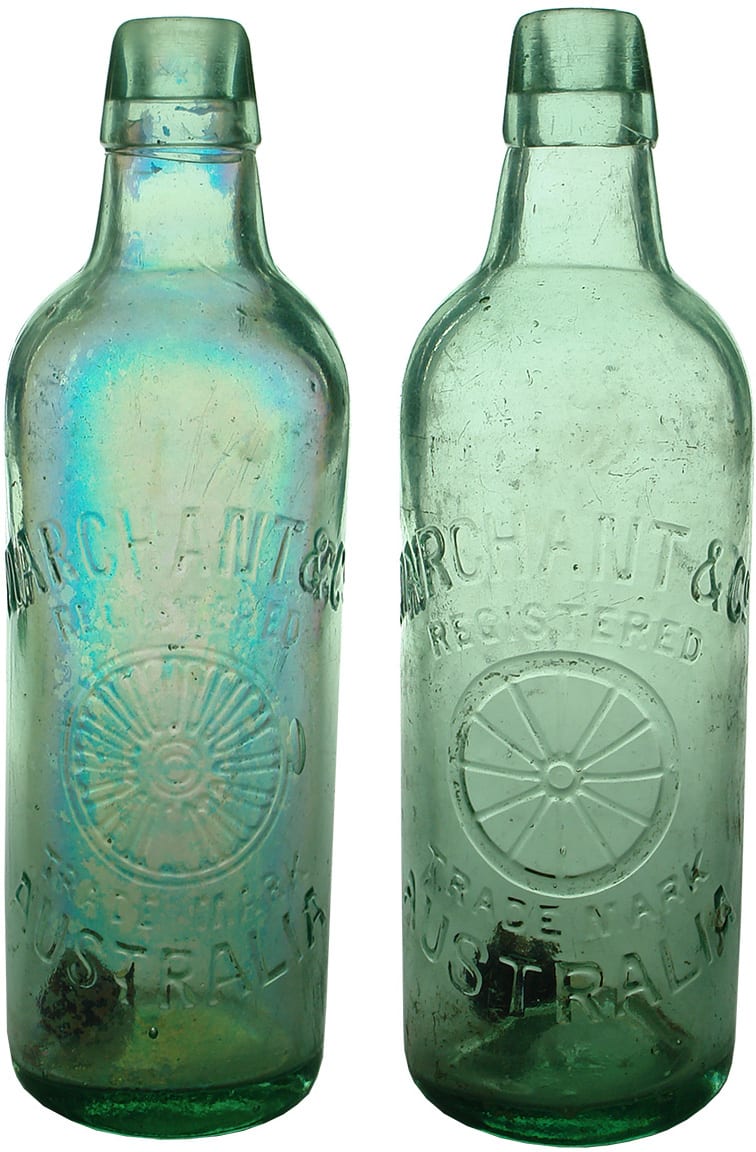Marchants Antique Lamont Bottles