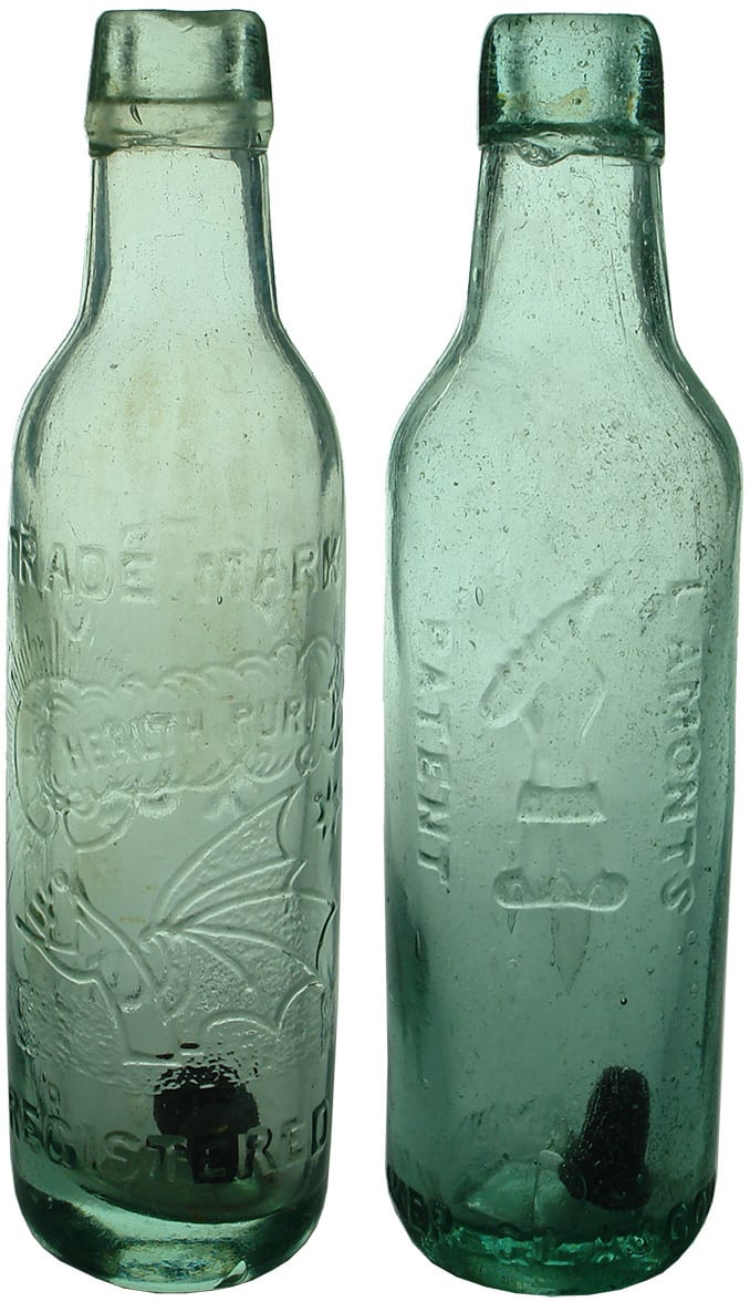 Antique Lamont Bottles