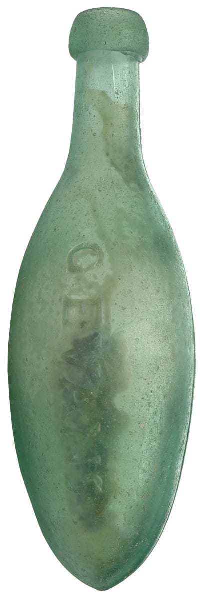 Evans Sydney Antique Torpedo Soft Drink Bottle