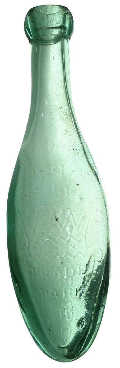 McDonald Melbourne Antique Torpedo Soft Drink Bottle