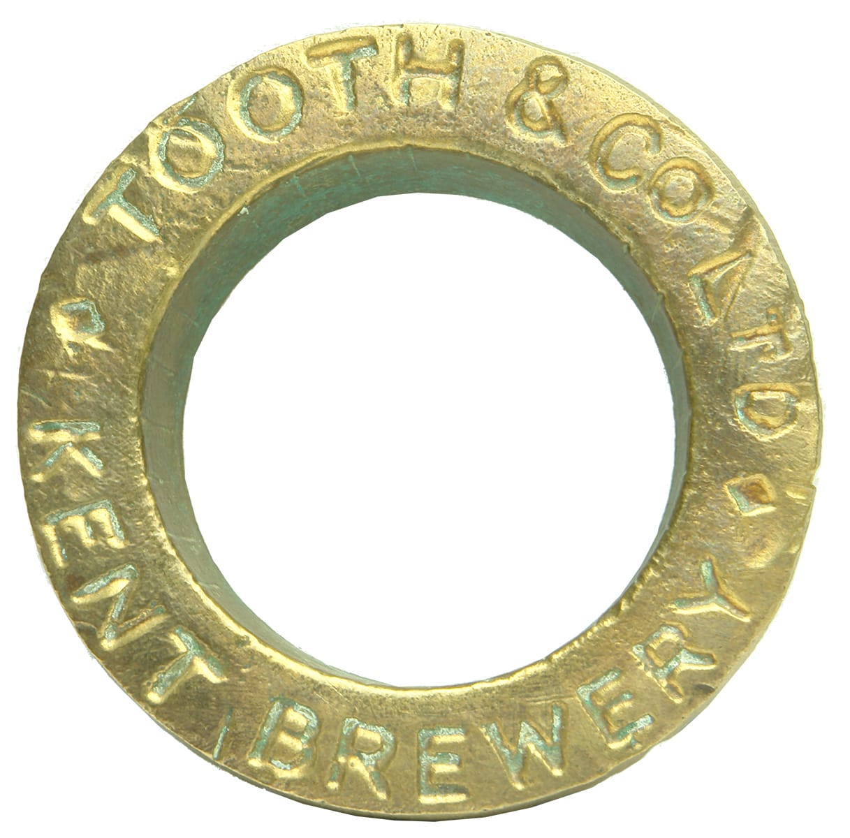 Tooth Kent Brewery Sydney Brass Barrel Bung