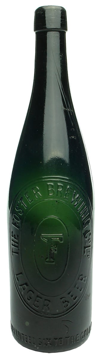 Foster Brewing Co Victoria Antique Beer Bottle