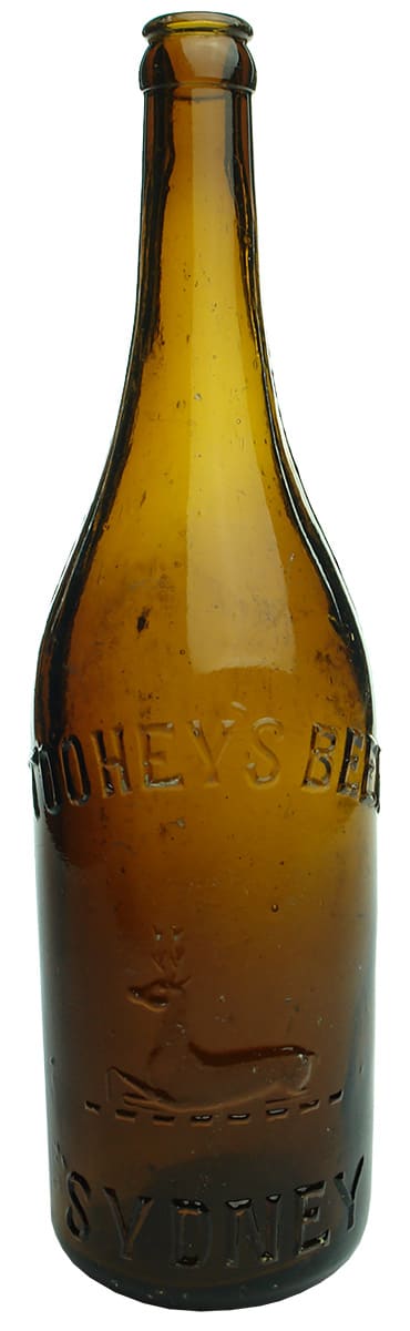 Toohey's Beer Sydney Amber Bottle