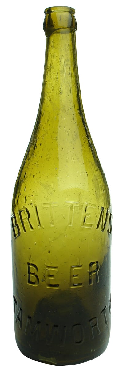 Brittens Beer Tamworth Crown Seal Bottle