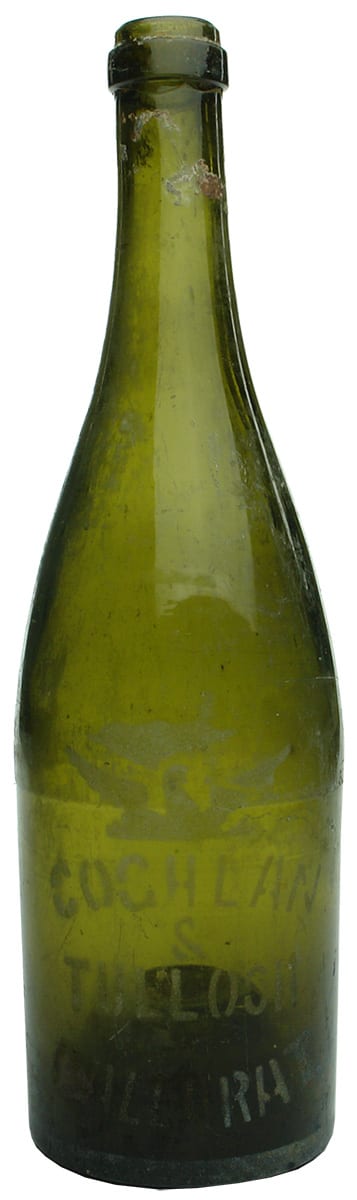 Coghlan Tulloch Ballarat Antique Beer Bottle