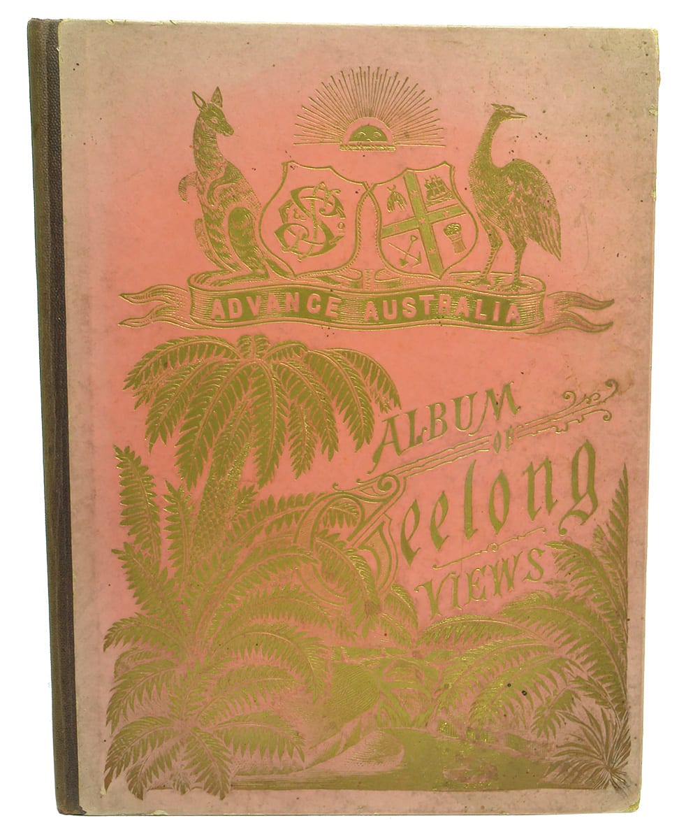 Album of Geelong Views Antique Book