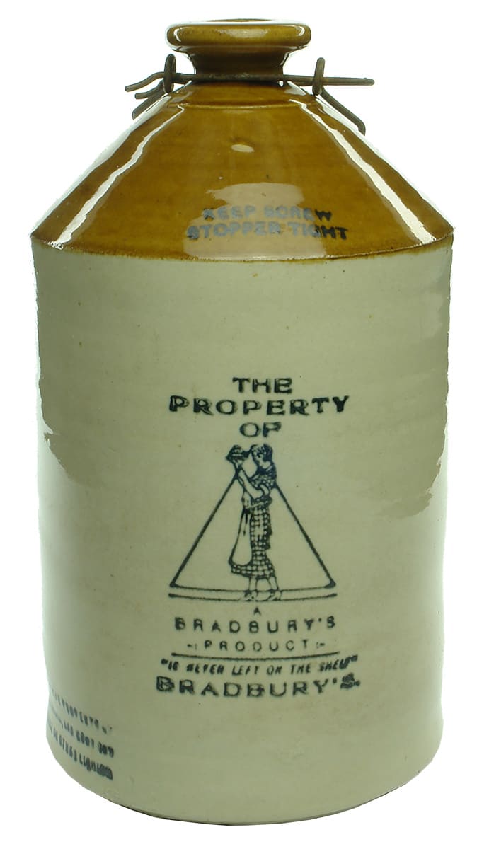 Bradbury's Products Stoneware Demijohn