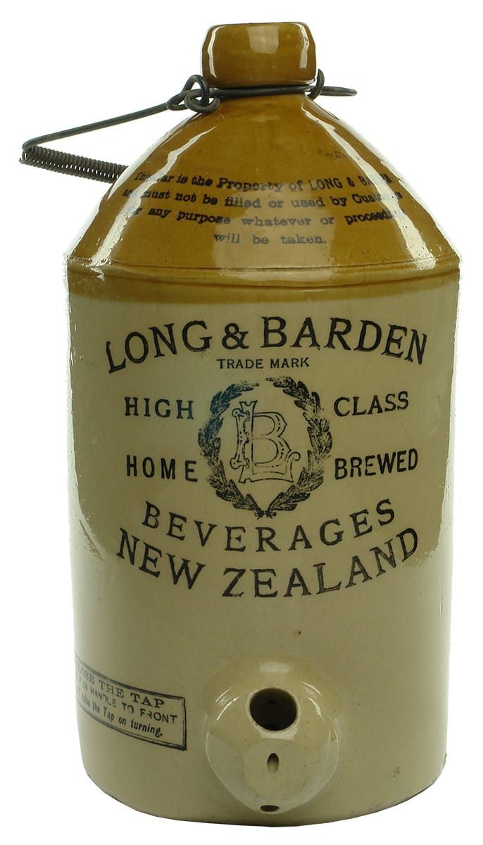 Long Barden Stoneware Demijohn