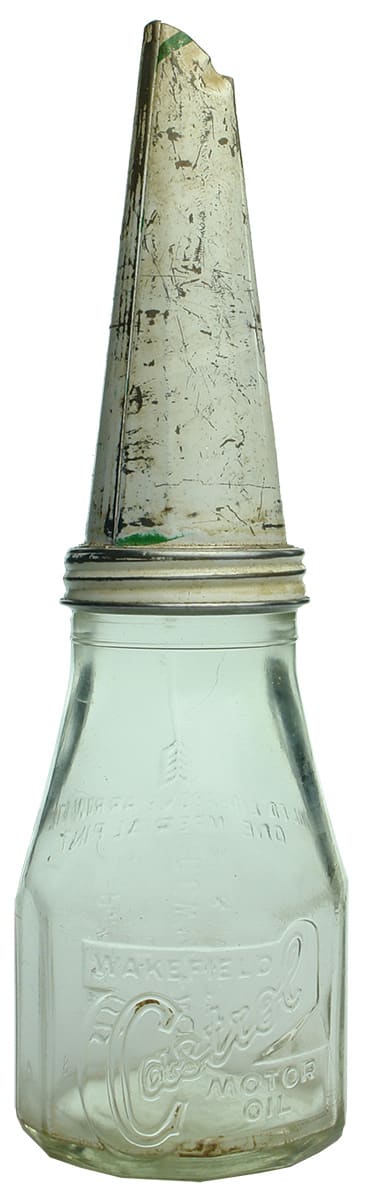 Wakefield Castrol Motor Oil Bottle