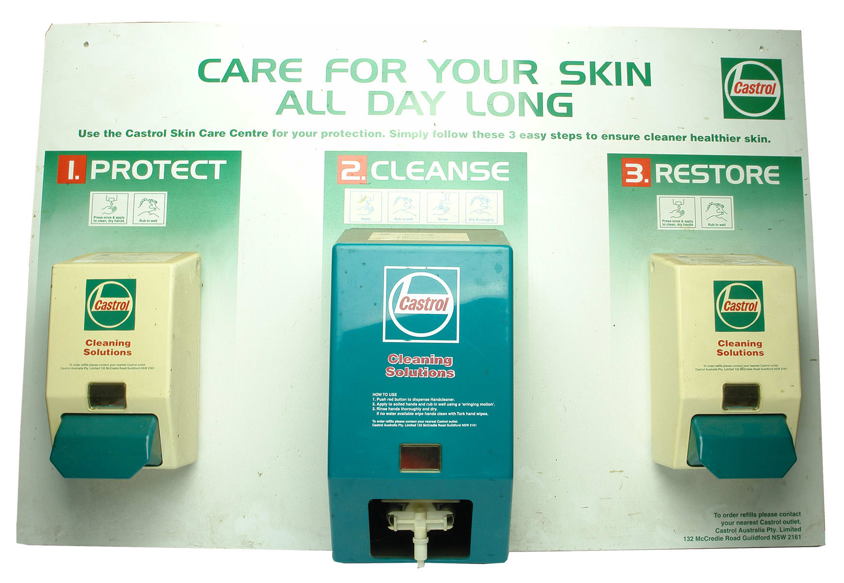 Castrol Cleaing Solutions Wall Board Skin Care