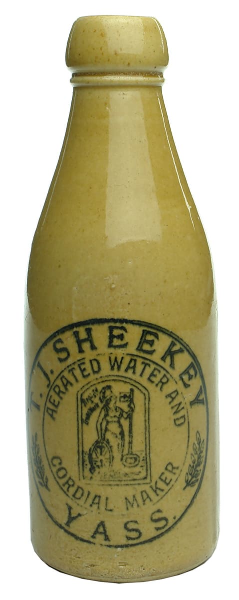 Sheekey Yass Stone Ginger Beer Bottle