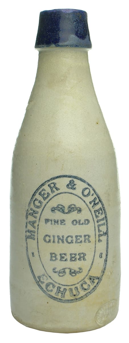 Manger O'Neill Echuca Stone Ginger Beer Bottle