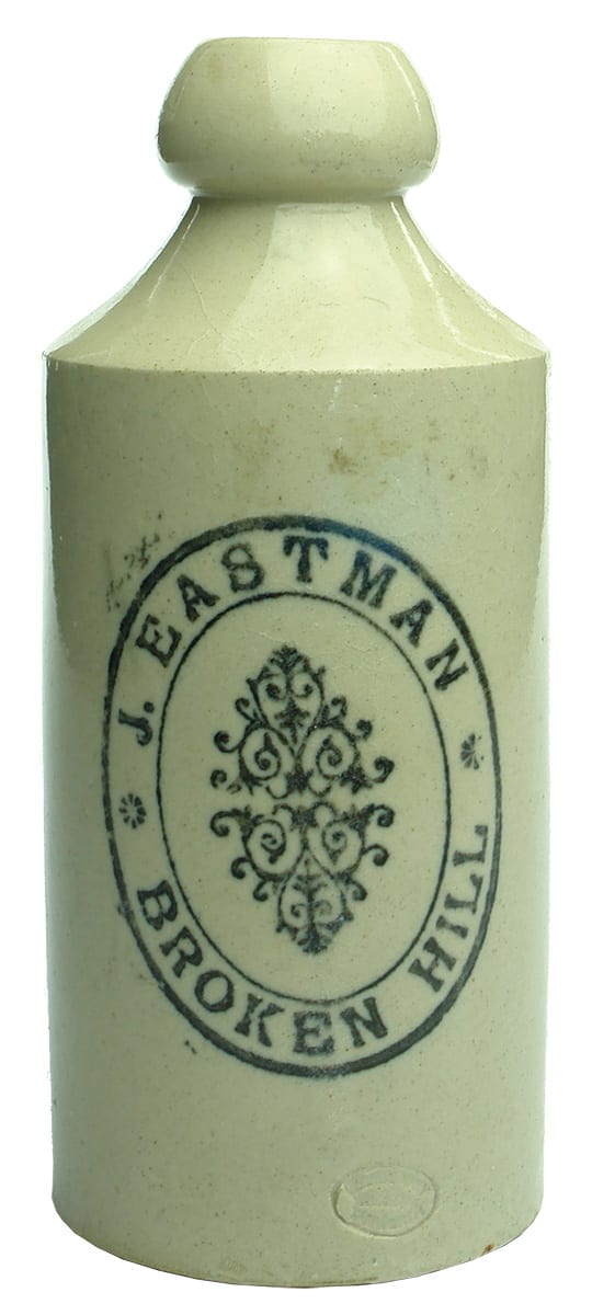 Eastman Broken Hill Stone Ginger Beer Bottle