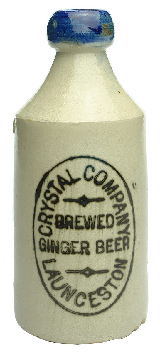 Crystal Company Launceston Stone Ginger Beer Bottle