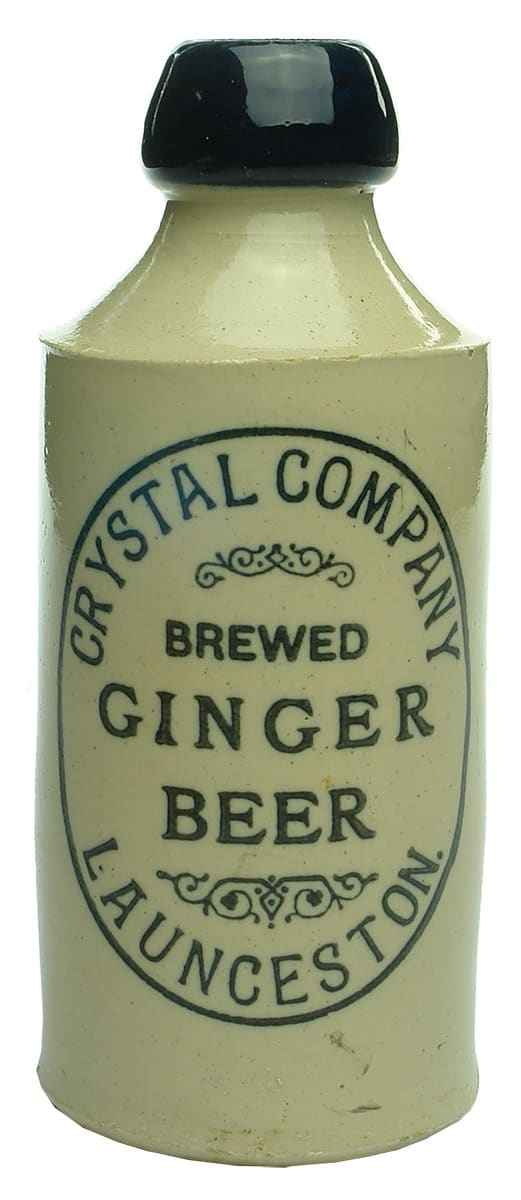 Crystal Company Launceston Stone Ginger Beer Bottle