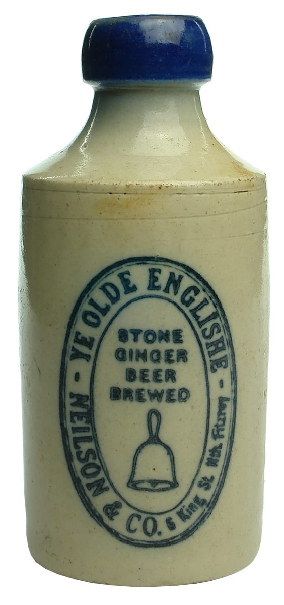 Neilson Fitzroy Ye Olde Englishe Stone Ginger Beer Bottle