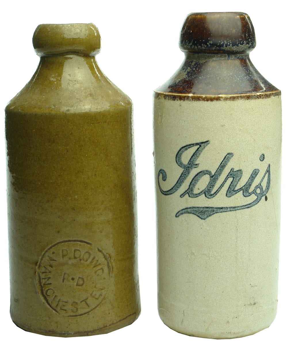 Old Antique Ginger Beer Bottles