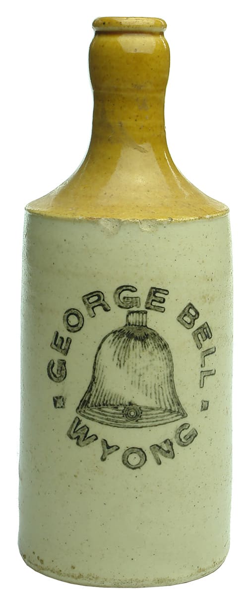 George Bell Wyong Stone Ginger Beer Bottle