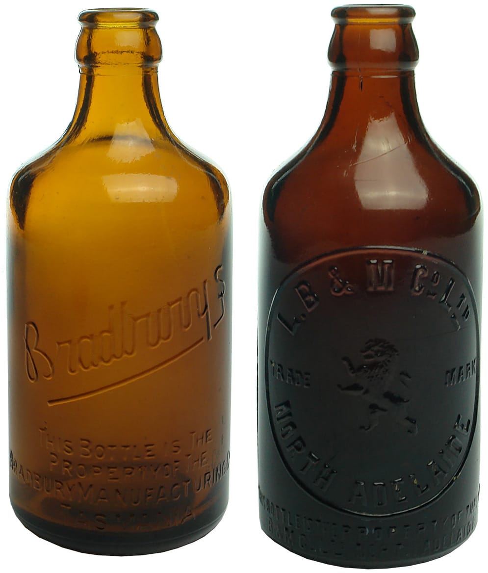 Old Glass Stone Ginger Beer Bottle