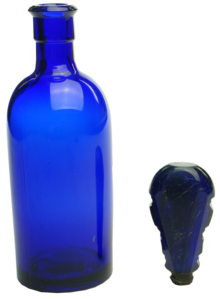 Old Blue Glass Items