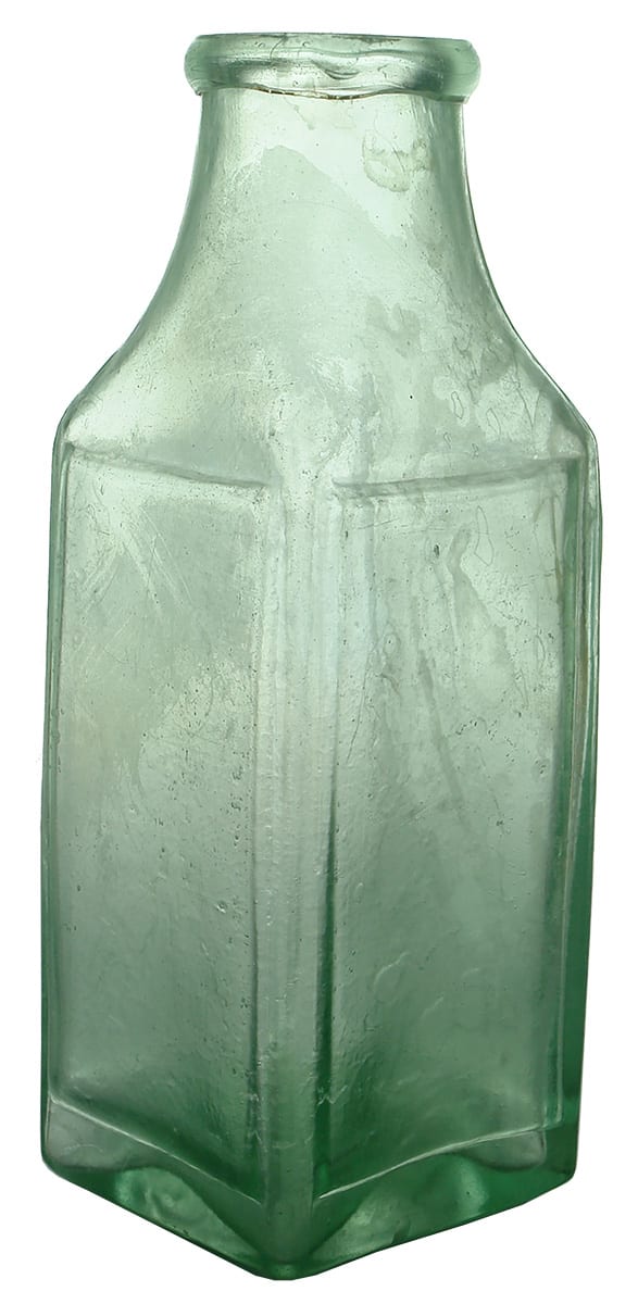 Square Goldfields Pickle Bottle