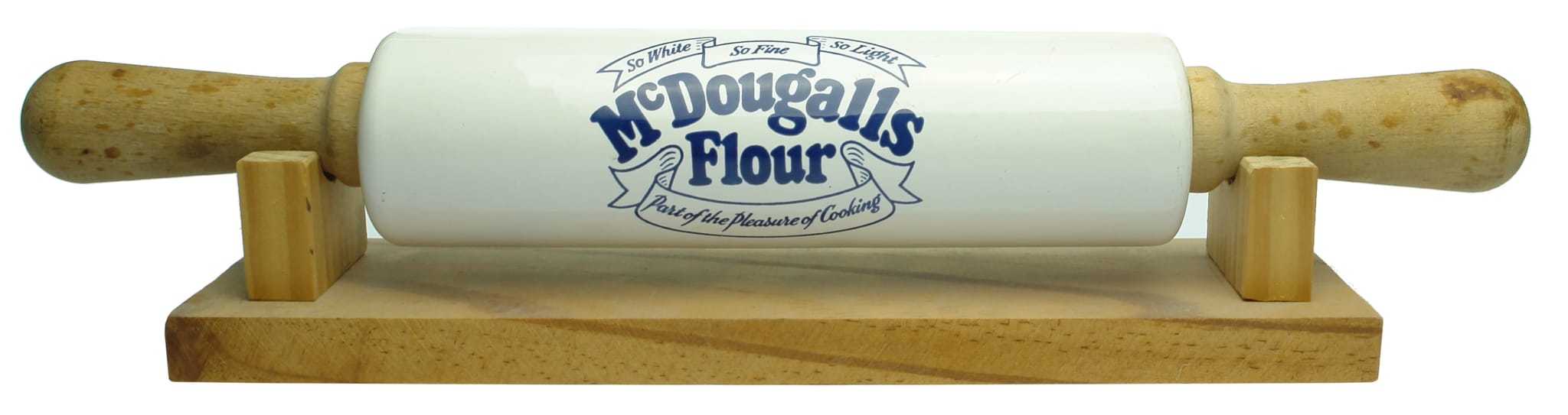 McDougalls Flour Advertising Rolling Pin