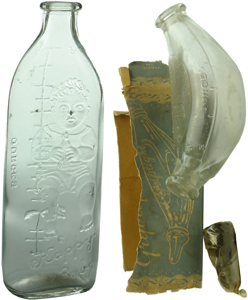 Antique Baby Feeder Bottles