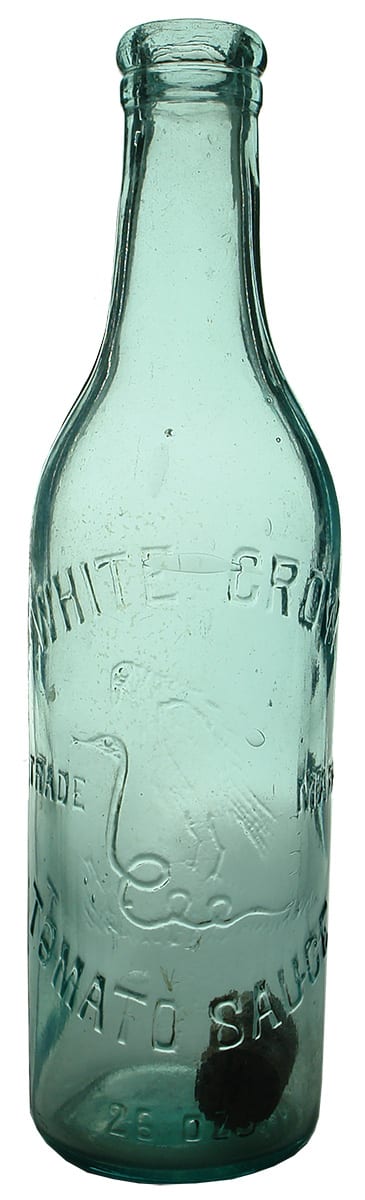 White Crow Sauce Chutney Bottle