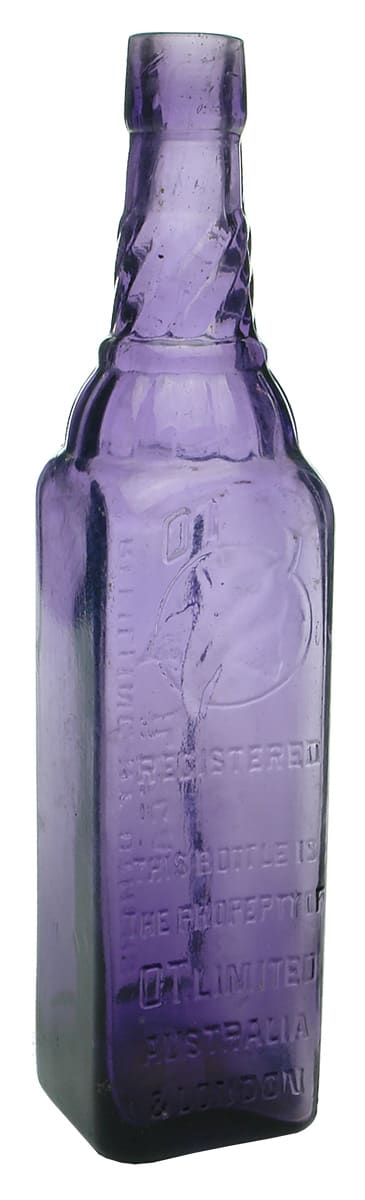 OT Limited Australia London Antique Bottle