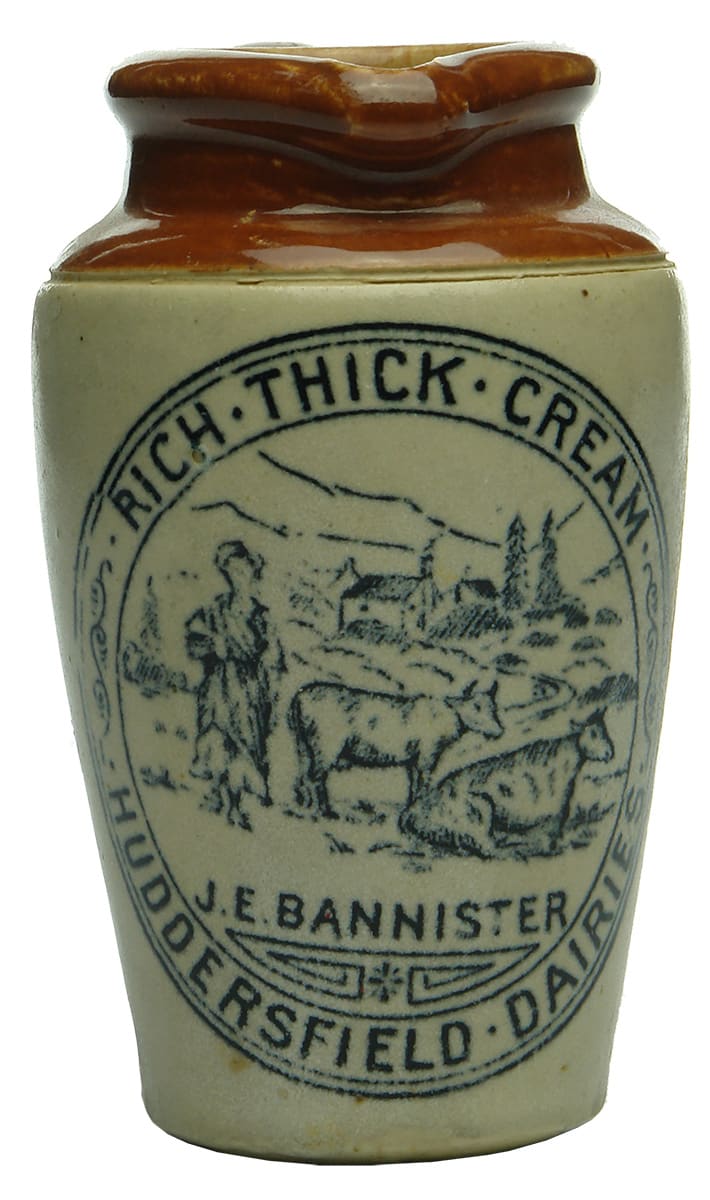 Bannister Huddersfield Cream Jar