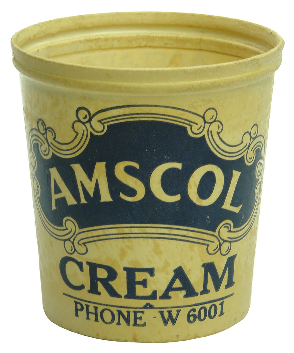 Amscol Cream Adelaide Wax Cup