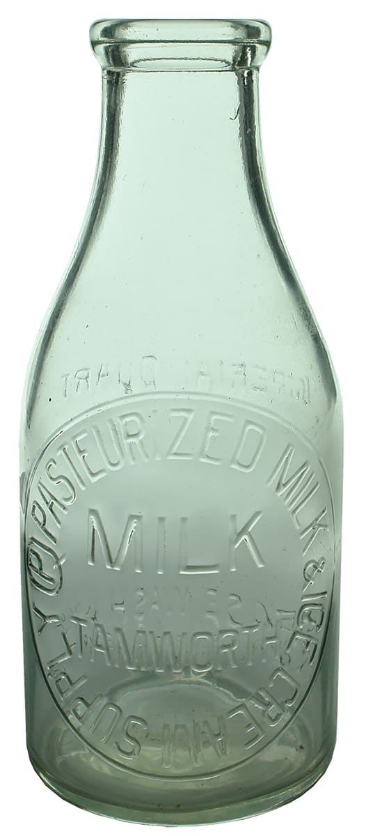 QP Pasteurized Milk Ice Cream Tamworth Bottle