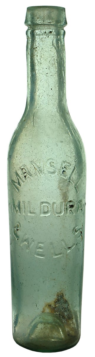 Mansell Wells Mildura Olive Oil Bottle