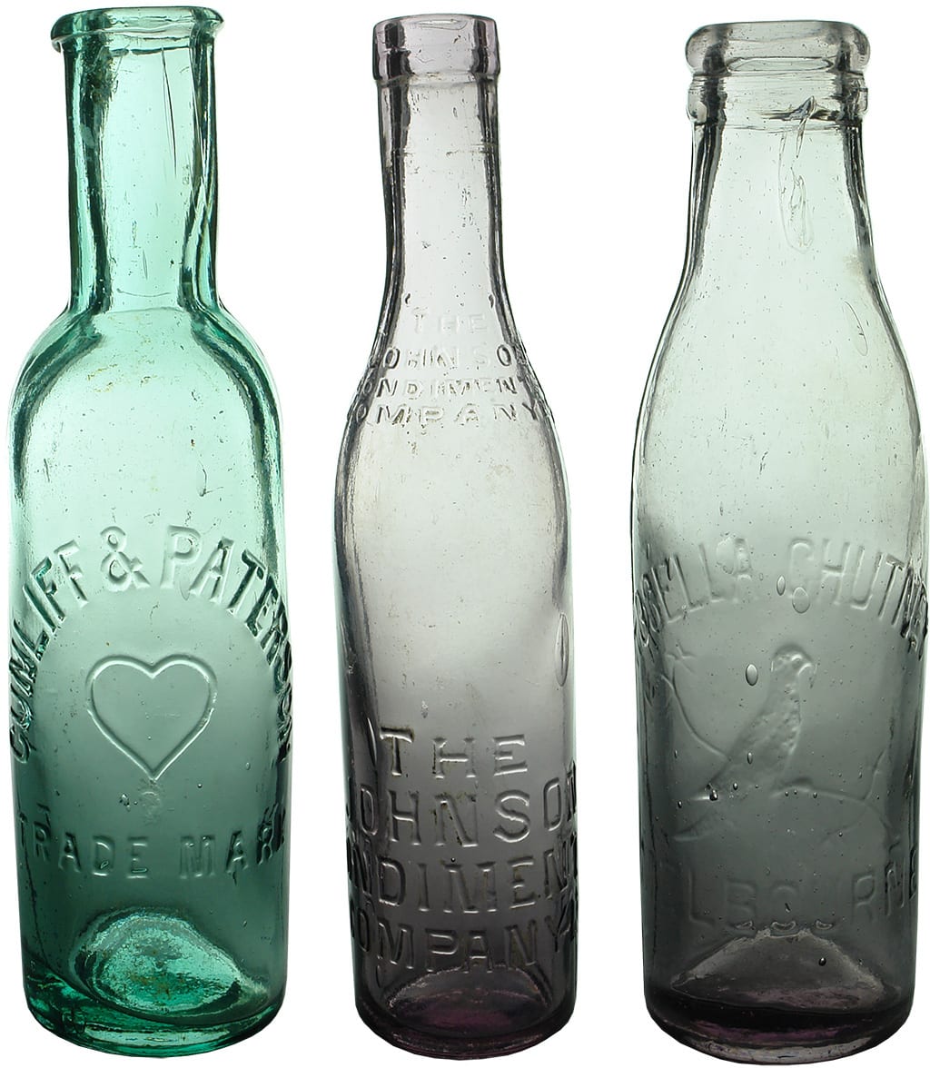 Old Antique Household Bottles