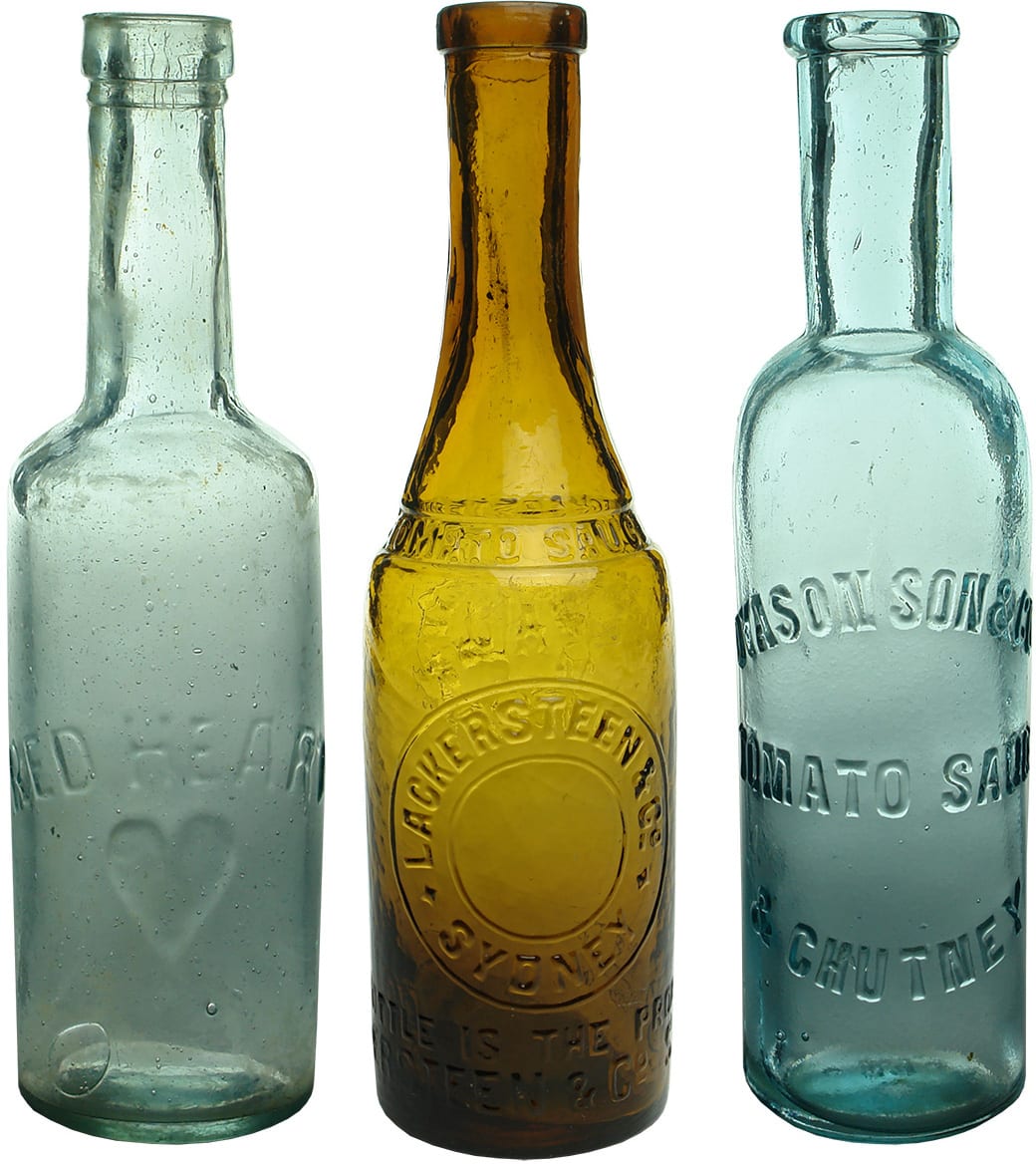 Old Antique Household Bottles