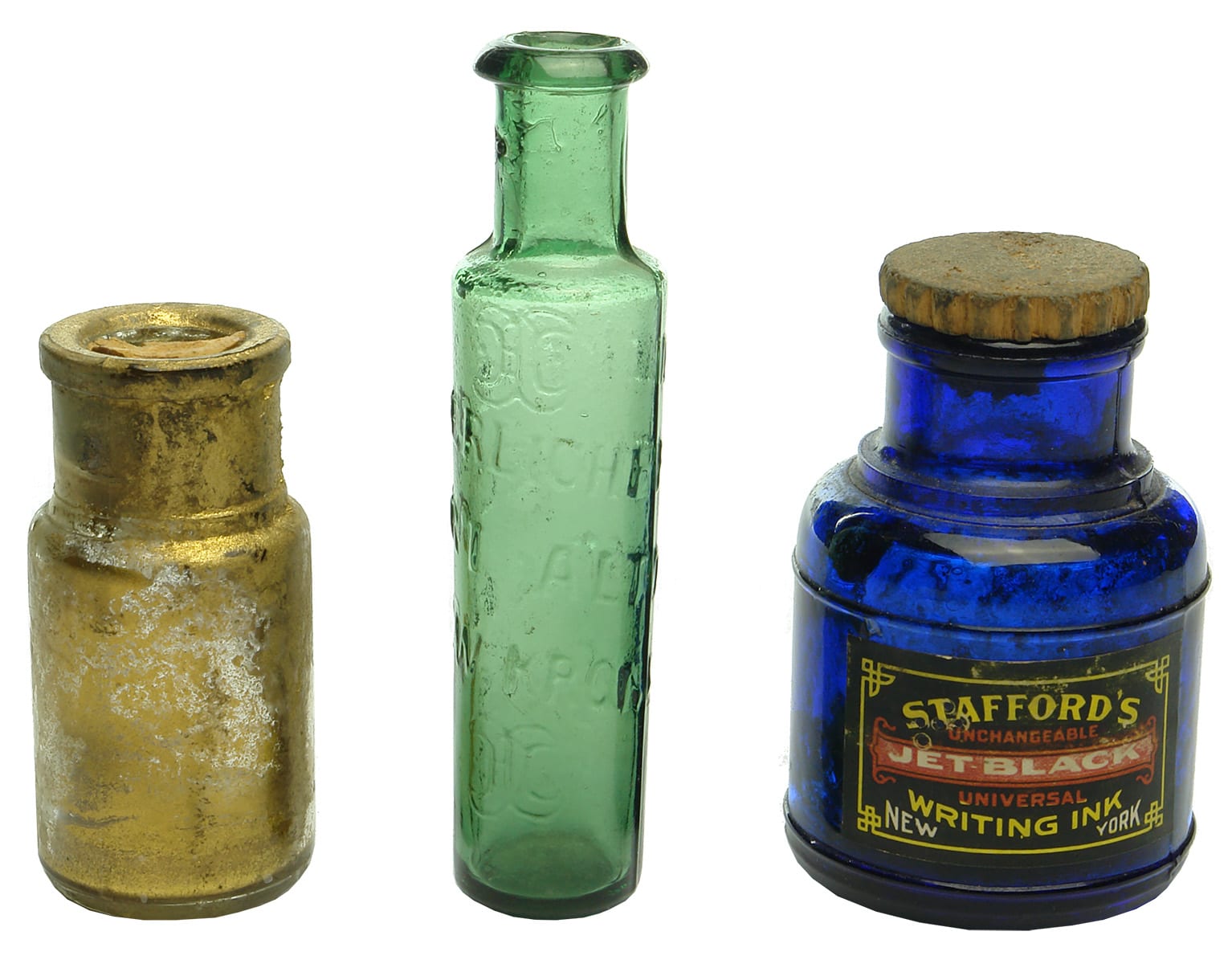 Old Antique Household Bottles