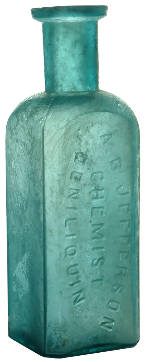 Jefferson Deniliquin Antique Chemist Bottle