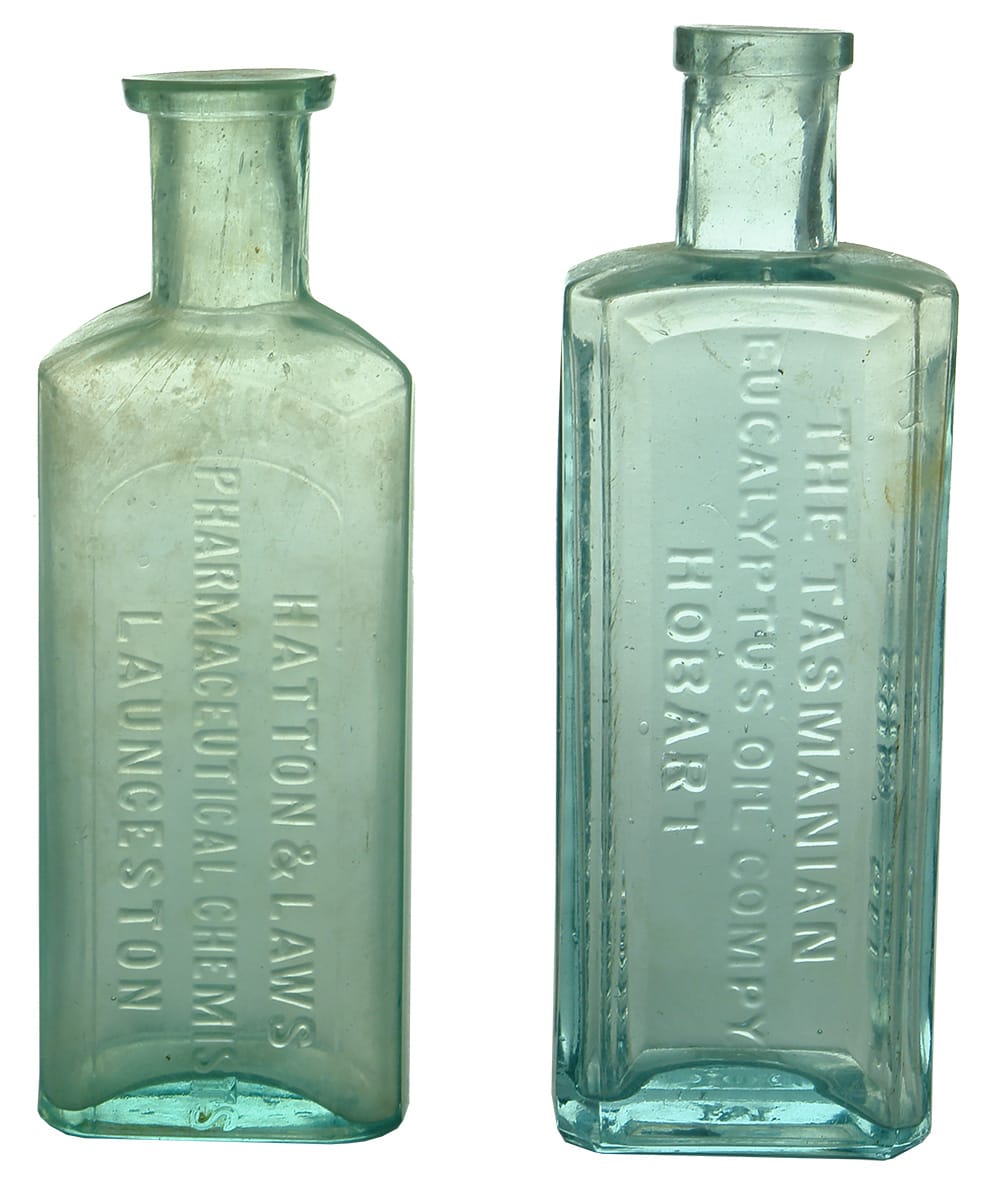 Antique Old Chemist Prescription Bottles Cures