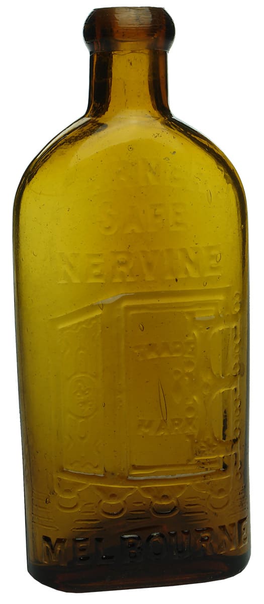 Warners Safe Nervine Melbourne Antique Bottle