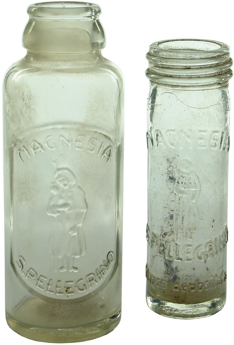 San Pellegrino Vintage Magnesia Bottles